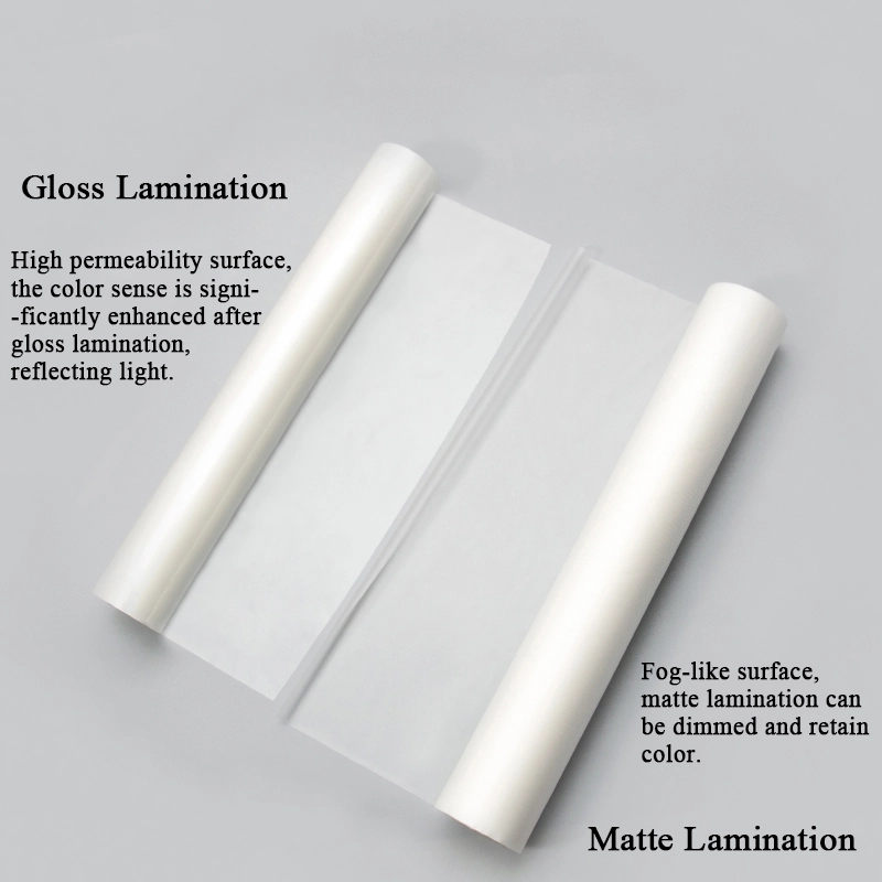 ຄວາມແຕກຕ່າງລະຫວ່າງ lamination matte ແລະ gloss
