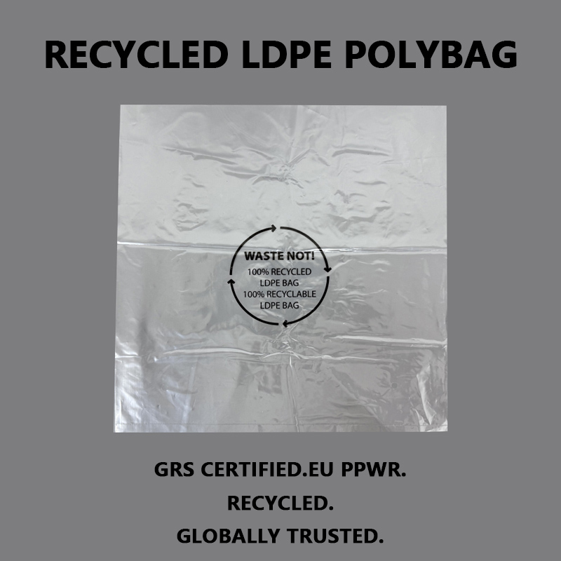 LDPE Polybag ທີ່ຖືກລີໄຊເຄີນໄດ້ຮັບຄວາມນິຍົມຍ້ອນວ່າຄວາມຕ້ອງການການຫຸ້ມຫໍ່ແບບຍືນຍົງຍັງສືບຕໍ່ຂະຫຍາຍຕົວ