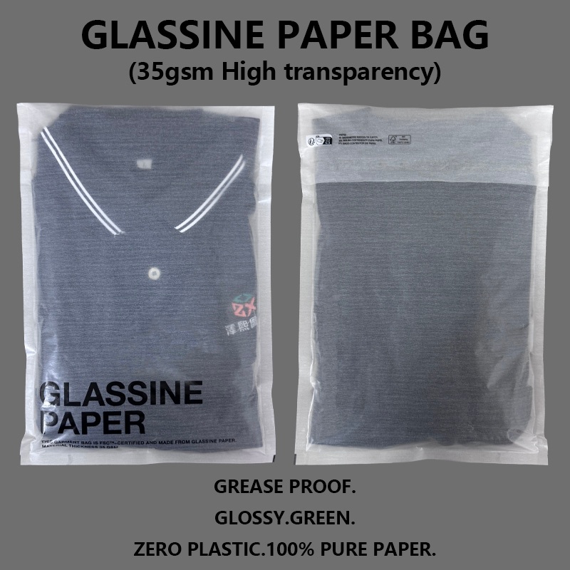 Zeal X ເປີດຕົວຖົງເຈ້ຍ Glassine ຄວາມໂປ່ງໃສສູງແບບກຳນົດເອງເພື່ອຊ່ວຍໃຫ້ຍີ່ຫໍ້ແຟຊັນຫັນປ່ຽນໄປສູ່ການຫຸ້ມຫໍ່ທີ່ບໍ່ມີພາດສະຕິກ