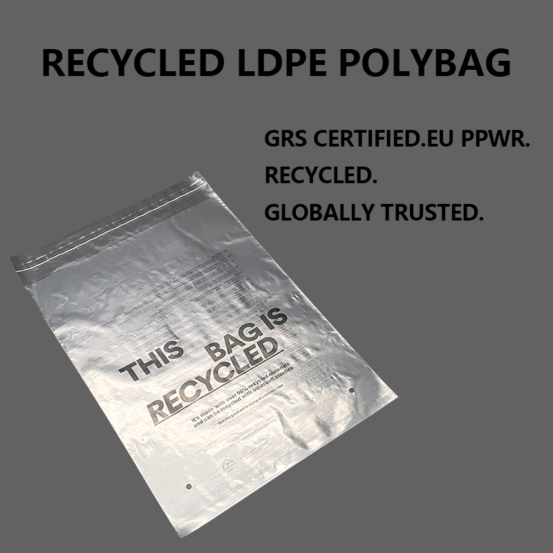 Zeal X ເປີດຕົວ Custom GRS Recycled LDPE Polybag ເພື່ອສະຫນັບສະຫນູນເຄື່ອງແຕ່ງກາຍທີ່ຍືນຍົງແລະການຫຸ້ມຫໍ່ E-commerce ທົ່ວໂລກ