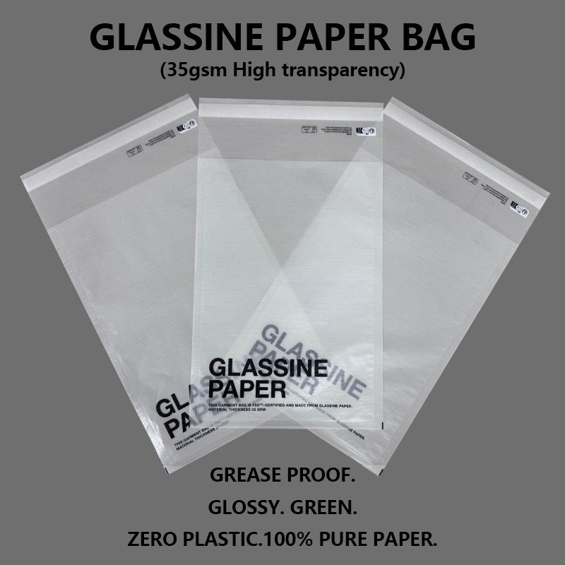 ຖົງເຈ້ຍ Glassine ຄວາມໂປ່ງໃສສູງຂອງ EU PPWR ກາຍເປັນອະນາຄົດຂອງການແກ້ໄຂການຫຸ້ມຫໍ່ແບບຍືນຍົງໄດ້ແນວໃດ