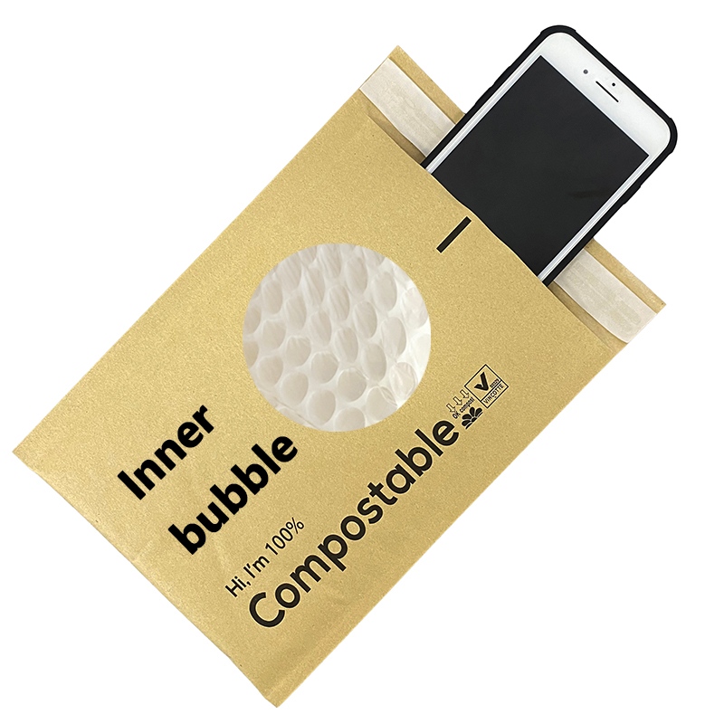 ຖົງການສົ່ງຈົດຫມາຍໃສ່ຊອງຈົດຫມາຍ Kraft